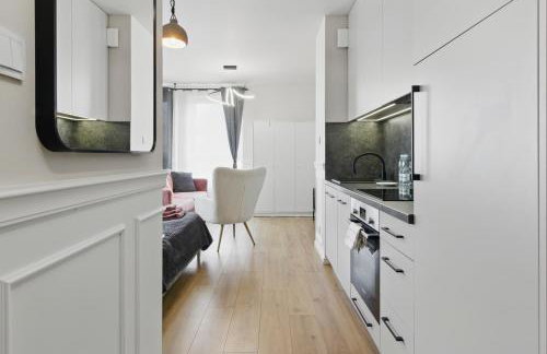 Stylowy apartament z balkonem i panoramą miasta - Foto 7