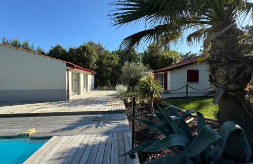 Le Chai de l'Océan - Villa Soulacaise plage à 100m Piscine Jardin 1400m2 - Foto 3