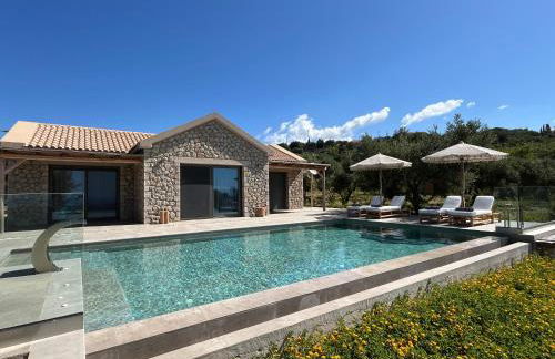 Elaiopetra Kefalonia - Stonehouse Hideaway with pool - Modern Luxury with Serene Sea and Mountain Views - Foto 40