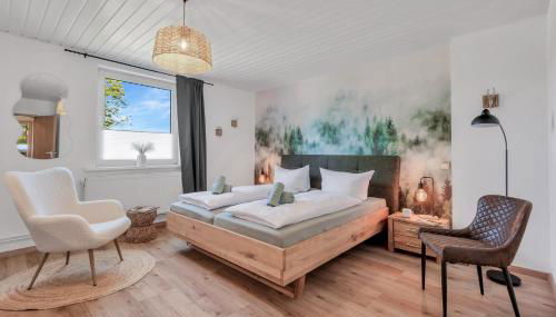 HIRSCH Hänsel Ferienhaus Garten mit Bergblick - Grill -Wald - Foto 2