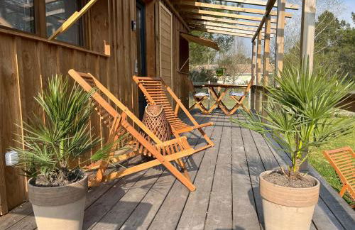 Chalet du Courlis, les cabanes océanes-MONTA - Foto 13