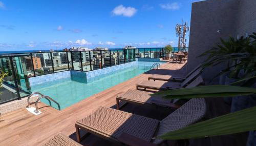 Apartamento novo e completo há 500m da praia Ponta Verde! - Foto 2