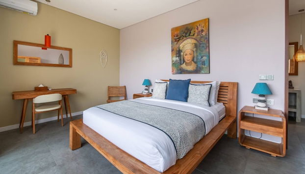 Chic Seminyak Retreat With Private Pool Haven - Foto 2, Habitación