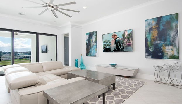 Zona de estar del vestíbulo