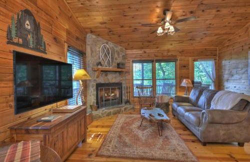 Bearfoot Ridge Wood-burning fireplace cozy hot tub serene views - Foto 36