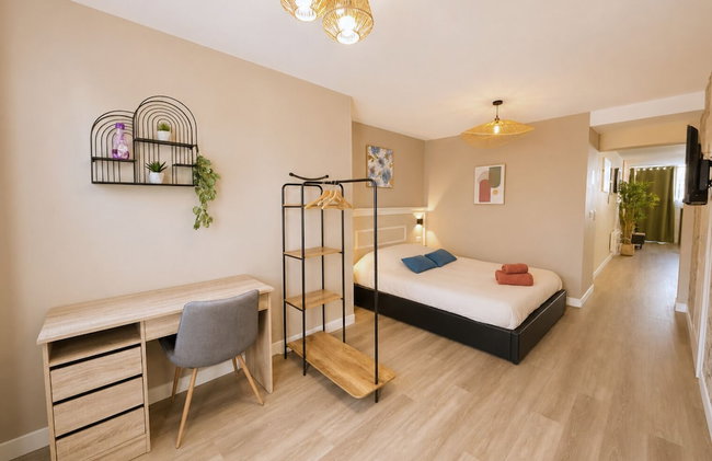 L'Horizon Bleu - Appartement 4 chambres avec cour au centre Bourbourg - Foto 23