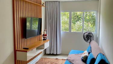 Apartamento Lótus Ar Cond Pertinho FIG e Centro - Foto 2