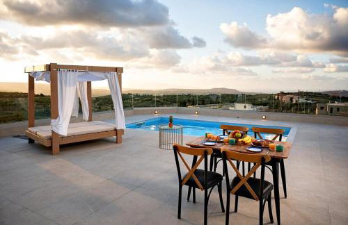 Aurora Heraklion Seasons Villa- Sea Pool Fireplace - Photo 25