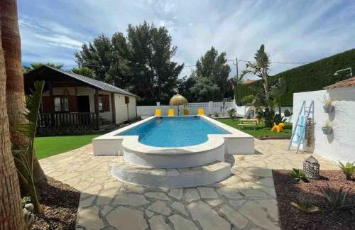 Villa las palmeras bonita casa con piscina privada - Foto 40