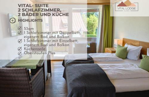 Vital Lodge Allgäu mit Schwimmbad, Sauna & Oberstaufen PLUS - Foto 42