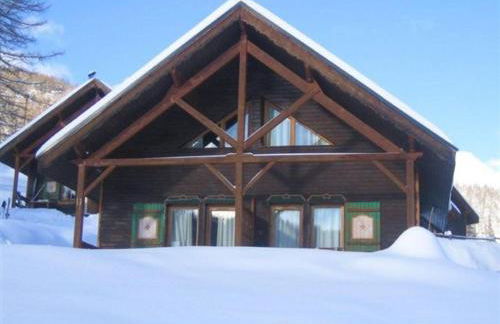 Duplex cosy pour 6 personnes- chalet des Pléiades -, départ skis aux pieds en bordure de piste sans portage - l'autre duplex mitoyen est également à nous - Foto 1