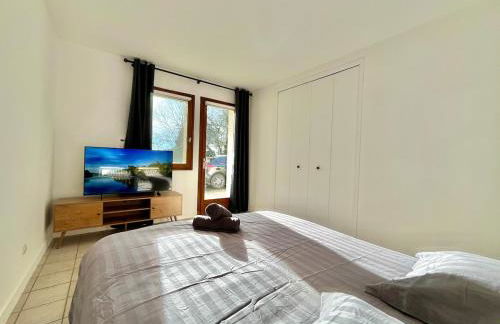 Maison La Clairière - Jardin et parking - 10 pers - 4 chambres - 15 min de Lyon - Foto 34