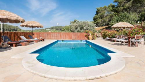 Casa Can Lluc con piscina, jardín y vista al campo - Foto 4