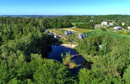 Osada Skoczkowo komfortowe domki z prywatnymi wannami hot-tub nad jeziorem- sauna- balia- prywatny staw wędkarski - Foto 61