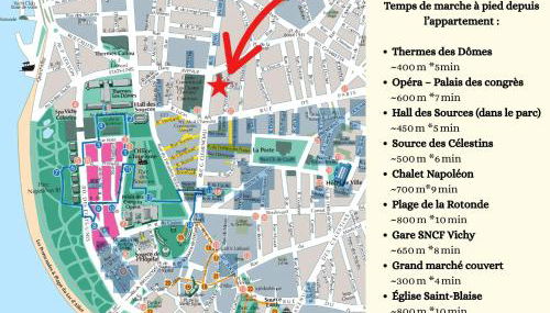 VENI VEDI VICHY climatisé, 50m2 coeur de ville - Photo 4