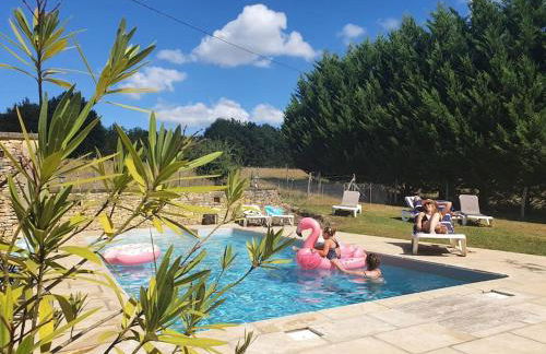 Villa spacieuse avec piscine chauffée, à coté de Sarlat - Foto 4