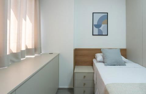 Central Novo 2 Qtos com ar, academia e lava e seca - Foto 13