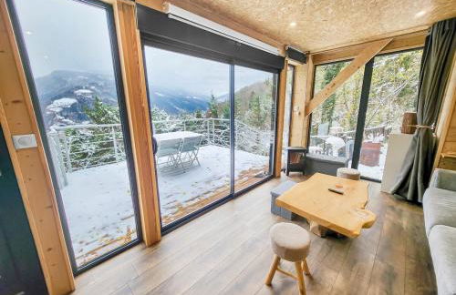 Chalet Cocoon en lisière de forêt, avec grande terrasse, et vue 'waouh' - Foto 41