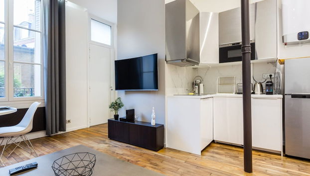 Peaceful Apartment - 1br/4p - Eiffel Tower - Foto 4, Cocina privada