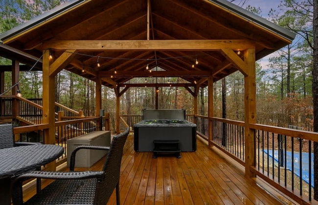 Massive Hochatown Lodge w spa Basketball More - Foto 4