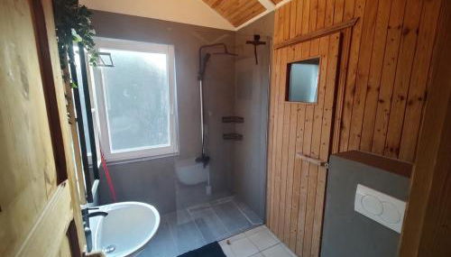 Ferienhaus Waldwärme mit Kamin & Sauna - Foto 4, Shower