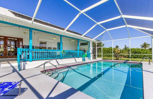 Lazy Palm Retreat Heated Pool Jacuzzi Gulf Canal - Foto 32