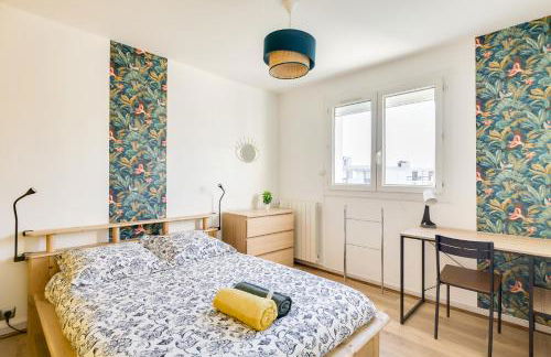 T4 82m2 - Idéal location moyenne durée, 3 chambres, parking, coucher de soleil - Photo 3