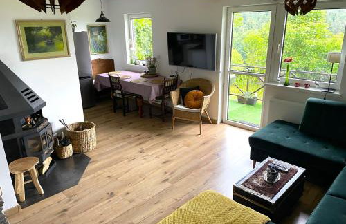 Klimatyczny dom z widokiem na Babią - kominek i ogrodzenie - Foto 13