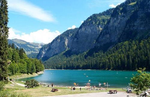 L'Enchalpe, Grand et lumineux studio avec coin montagne 5 personnes, 60m des pistes, PISCINE COUVERTE, WIFI, grand balcon expo EST, DRAPS NON COMPRIS - Foto 31