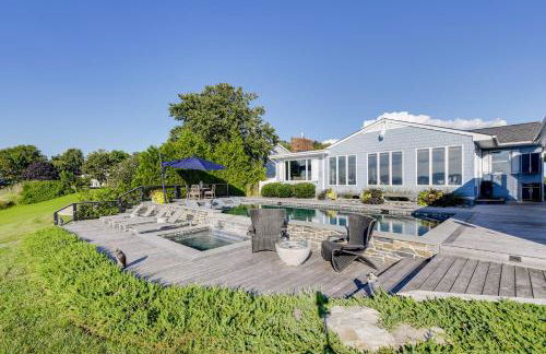 Pool and Stunning Water Views Kent Island Home! - Foto 29