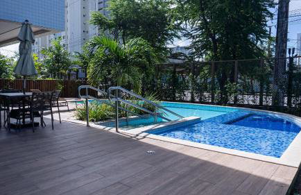 Parque Shopping - Flats Deluxe no Pina Recife por Yolo - Foto 14