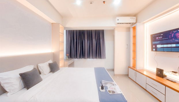 Modern Look And Comfy Studio Apartment At One Narita Residence - Foto 4, Habitación