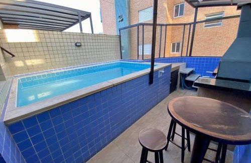 Cobertura Piscina Privativa frente e Vista Mar Centro Mongaguá - Photo 70