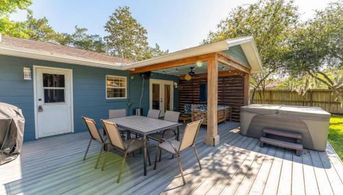 Hot Tub 5 min to beach King Bed - Foto 5