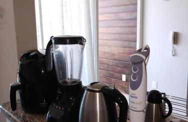 Apartamento de 2 quartos a 3 minutos a pé da praia de Cachoeira de Bom Jesu com águas calmas - Foto 14