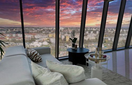 Apartament White Sky 20 Hanza Tower- Free parking - Foto 1