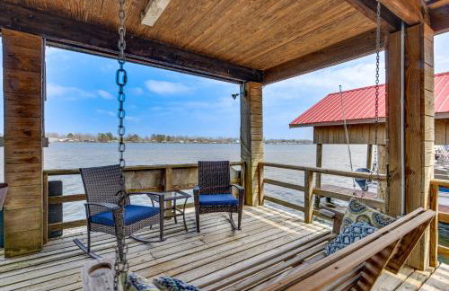 Lakefront Oscar Home with Game Room and Boat Dock! - Foto 34