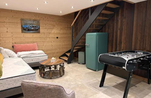 Chalet PLUME D'EAU - jacuzzi, piscine et pétanque - Foto 8