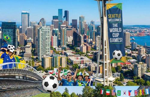 Vibrant City Gem/99 Walk/Pike Pl/Pool/Pet/Parking - Foto 64