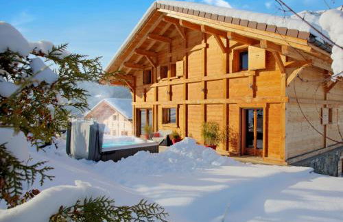 Chalets des Aravis Kitz et Buhel avec Jacuzzi 12 et 15 personnes - Foto 2