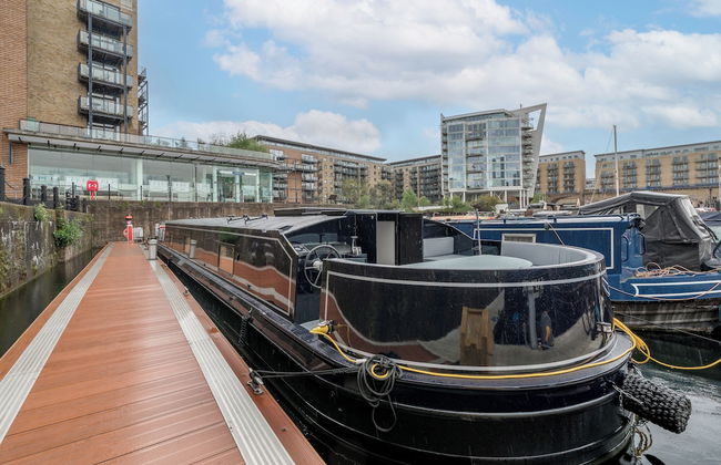 Elegant houseboat near Canary Wharf - Foto 33