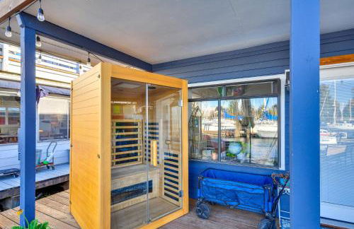 Portland Floating Home Getaway with Sauna! - Foto 26