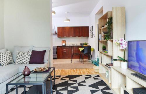 Modern Żoliborz Lux apartment near City Center with Parking and Garden - Foto 24