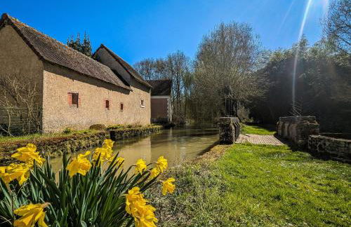 Moulin de Charme au Cœur du Berry, Proche Étang et Châteaux - FR-1-591-769 - Foto 15