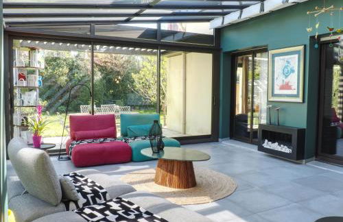 Beau 4 pièces avec grand jardin et tennis proche HEC et INRAE - Foto 16