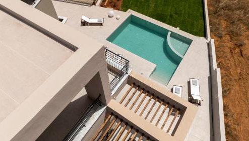 BLUE SKY Luxury Villas in Arkalochori - 4BD Villas with Private Pools - Foto 1, sunbed