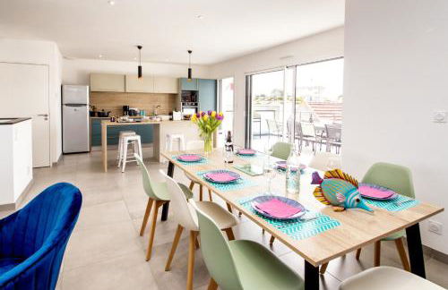 Villa Azénor Bretagne Piscine Intérieure Partagée toute l'année 100m plage - Foto 28