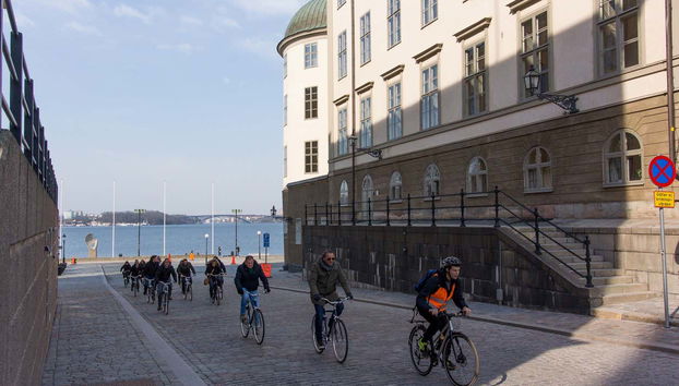 Peddle your way through Stockholm