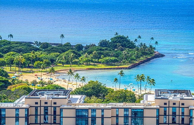 Sky Ala Moana 2907 1 Bedroom Condo by RedAwning - Foto 30