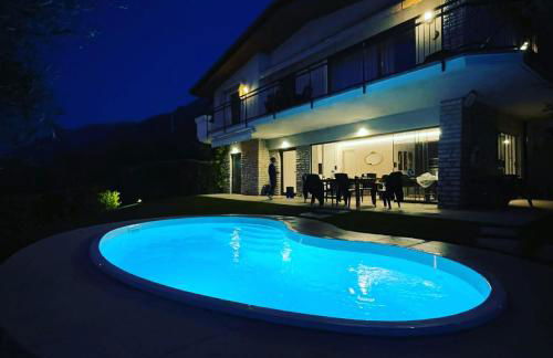 Villa Mimosa-Con piscina e vista lago - Foto 10